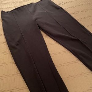 MNG pants, black, side zipper, stretchy, L